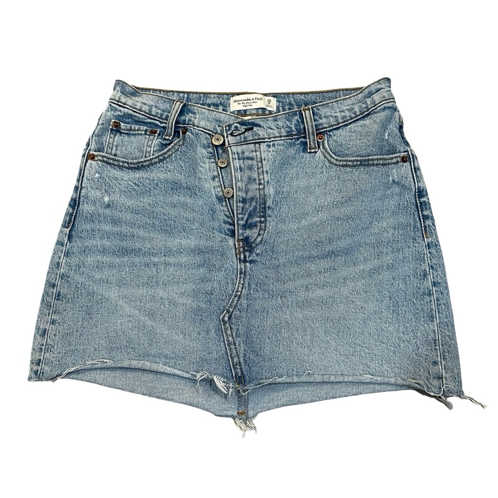 Abercrombie & Fitch Demin Mini Skirt - Picture 3 of 6